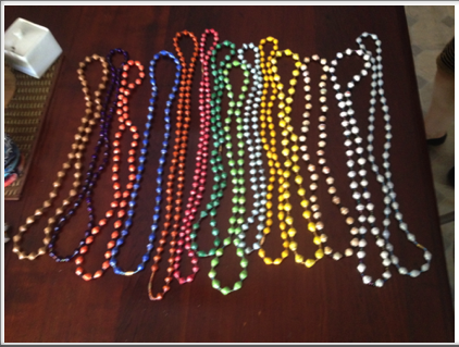 Medium Length Paper Beads
Various Colours
$15 Medium Length Paper Beads
Various Colours
$15